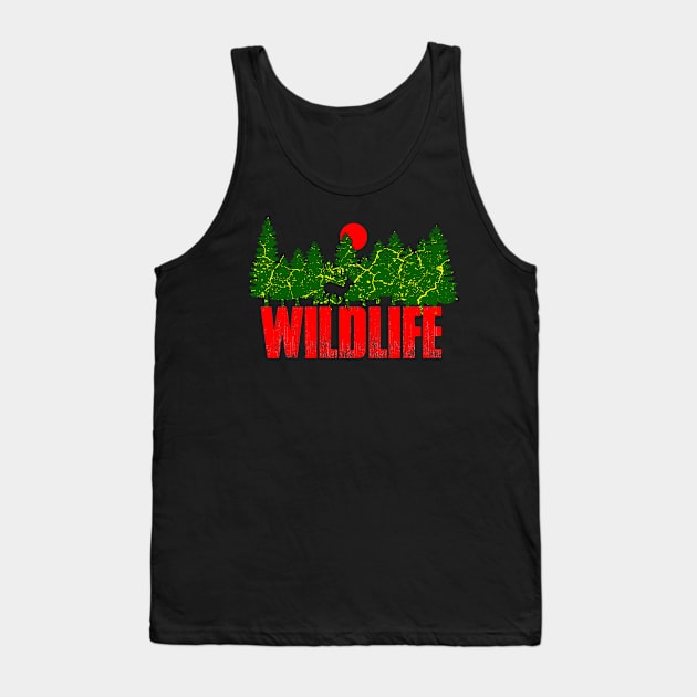 Wildlife Tank Top by schmomsen